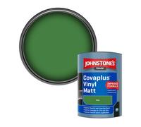 Johnstone's Trade Covaplus Vinyl Matt Walls & Ceilings Emulsion Paint Fern 1L