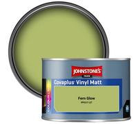 Johnstone's Trade Covaplus Vinyl Matt Walls & Ceilings Emulsion Paint Fern Glow (Ppg17-27) 350Ml Tester Pot