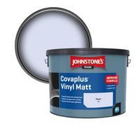 Johnstone's Trade Covaplus Vinyl Matt Walls & Ceilings Emulsion Paint Ghost (198) 10L