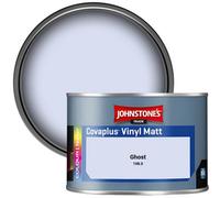 Johnstone's Trade Covaplus Vinyl Matt Walls & Ceilings Emulsion Paint Ghost (198) 350Ml Tester Pot