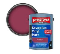 Johnstone's Trade Covaplus Vinyl Matt Walls & Ceilings Emulsion Paint Heart's Desire (Ppg1183-7) 5L