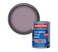 Johnstone's Trade Covaplus Vinyl Matt Walls & Ceilings Emulsion Paint Heathcliff (Ppg18-07) 1L