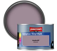 Johnstone's Trade Covaplus Vinyl Matt Walls & Ceilings Emulsion Paint Heathcliff (Ppg18-07) 350Ml Tester Pot