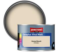 Johnstone's Trade Covaplus Vinyl Matt Walls & Ceilings Emulsion Paint Honey Biscuit (Ppg1088-2) 350Ml Tester Pot
