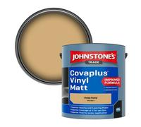 Johnstone's Trade Covaplus Vinyl Matt Walls & Ceilings Emulsion Paint Honey Bunny (Ppg1090-3) 2.5L