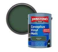 Johnstone's Trade Covaplus Vinyl Matt Walls & Ceilings Emulsion Paint Hunter Dunn (6818-G07Y) 5L