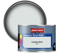 Johnstone's Trade Covaplus Vinyl Matt Walls & Ceilings Emulsion Paint Icelandic White (332) 350Ml Tester Pot