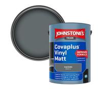 Johnstone's Trade Covaplus Vinyl Matt Walls & Ceilings Emulsion Paint Improbable (Ppg1011-5) 5L