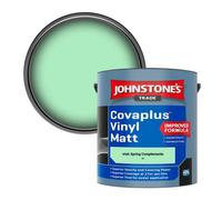 Johnstone's Trade Covaplus Vinyl Matt Walls & Ceilings Emulsion Paint Irish Spring Complements (U7) 2.5L