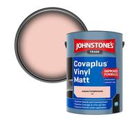 Johnstone's Trade Covaplus Vinyl Matt Walls & Ceilings Emulsion Paint Joanna Complements (J20) 5L