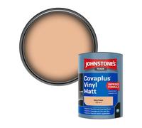Johnstone's Trade Covaplus Vinyl Matt Walls & Ceilings Emulsion Paint King Prawn (Ppg1197-4) 1L