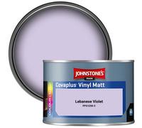 Johnstone's Trade Covaplus Vinyl Matt Walls & Ceilings Emulsion Paint Lebanese Violet (Ppg1250-3) 350Ml Tester Pot