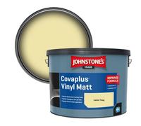 Johnstone's Trade Covaplus Vinyl Matt Walls & Ceilings Emulsion Paint Lemon Tang 10L
