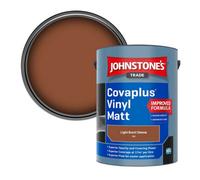 Johnstone's Trade Covaplus Vinyl Matt Walls & Ceilings Emulsion Paint Light Burnt Sienna (522) 5L