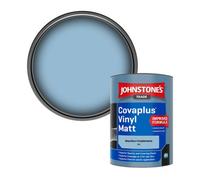 Johnstone's Trade Covaplus Vinyl Matt Walls & Ceilings Emulsion Paint Mauritius Complements (X56) 1L