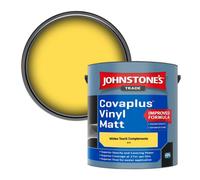 Johnstone's Trade Covaplus Vinyl Matt Walls & Ceilings Emulsion Paint Midas Touch Complements (A19) 2.5L