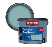 Johnstone's Trade Covaplus Vinyl Matt Walls & Ceilings Emulsion Paint Monks Hood Complements (T28) 10L