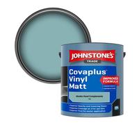 Johnstone's Trade Covaplus Vinyl Matt Walls & Ceilings Emulsion Paint Monks Hood Complements (T28) 2.5L
