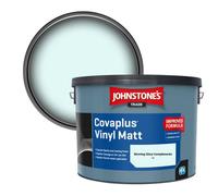 Johnstone's Trade Covaplus Vinyl Matt Walls & Ceilings Emulsion Paint Morning Glory Complements (P3) 10L