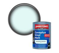 Johnstone's Trade Covaplus Vinyl Matt Walls & Ceilings Emulsion Paint Morning Glory Complements (P3) 1L