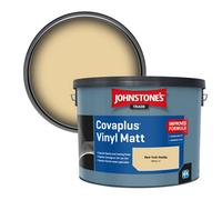 Johnstone's Trade Covaplus Vinyl Matt Walls & Ceilings Emulsion Paint New York Vanilla (Ppg12-17) 10L
