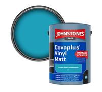 Johnstone's Trade Covaplus Vinyl Matt Walls & Ceilings Emulsion Paint Oceans Apart Complements (Q37) 5L