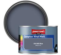 Johnstone's Trade Covaplus Vinyl Matt Walls & Ceilings Emulsion Paint Old Mill Blue (Ppg1171-6) 350Ml Tester Pot