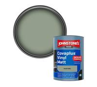 Johnstone's Trade Covaplus Vinyl Matt Walls & Ceilings Emulsion Paint Orwell Valley 1L
