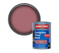 Johnstone's Trade Covaplus Vinyl Matt Walls & Ceilings Emulsion Paint Peony Pose (Ppg18-30) 1L