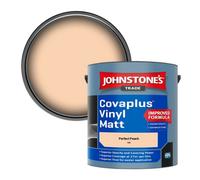 Johnstone's Trade Covaplus Vinyl Matt Walls & Ceilings Emulsion Paint Perfect Peach (169) 2.5L