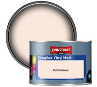 Johnstone's Trade Covaplus Vinyl Matt Walls & Ceilings Emulsion Paint Puffin Island 350Ml Tester Pot