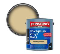 Johnstone's Trade Covaplus Vinyl Matt Walls & Ceilings Emulsion Paint Quaker Mist Complements (D26) 2.5L