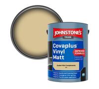Johnstone's Trade Covaplus Vinyl Matt Walls & Ceilings Emulsion Paint Quaker Mist Complements (D26) 5L