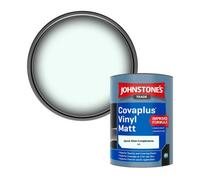 Johnstone's Trade Covaplus Vinyl Matt Walls & Ceilings Emulsion Paint Quick Silver Complements (Q32) 1L