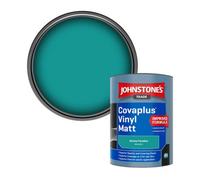 Johnstone's Trade Covaplus Vinyl Matt Walls & Ceilings Emulsion Paint Riviera Paradise (Ppg1233-7) 1L