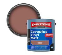 Johnstone's Trade Covaplus Vinyl Matt Walls & Ceilings Emulsion Paint Rosewood (04C37) 2.5L