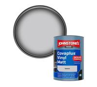 Johnstone's Trade Covaplus Vinyl Matt Walls & Ceilings Emulsion Paint Santorini 1L