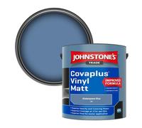 Johnstone's Trade Covaplus Vinyl Matt Walls & Ceilings Emulsion Paint Shakespeare Blue (282) 2.5L