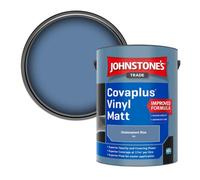 Johnstone's Trade Covaplus Vinyl Matt Walls & Ceilings Emulsion Paint Shakespeare Blue (282) 5L