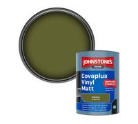Johnstone's Trade Covaplus Vinyl Matt Walls & Ceilings Emulsion Paint Sherwood (12D45) 1L