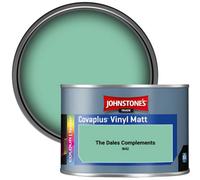 Johnstone's Trade Covaplus Vinyl Matt Walls & Ceilings Emulsion Paint The Dales Complements (W42) 350Ml Tester Pot