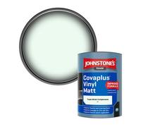 Johnstone's Trade Covaplus Vinyl Matt Walls & Ceilings Emulsion Paint Trade Winds Complements (P1) 1L