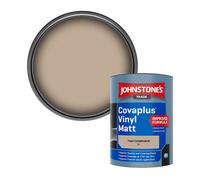 Johnstone's Trade Covaplus Vinyl Matt Walls & Ceilings Emulsion Paint Trent Complements (E21) 1L