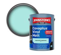 Johnstone's Trade Covaplus Vinyl Matt Walls & Ceilings Emulsion Paint Underworld Complements (T17) 5L