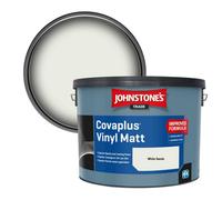 Johnstone's Trade Covaplus Vinyl Matt Walls & Ceilings Emulsion Paint White Sands 10L