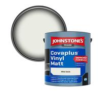 Johnstone's Trade Covaplus Vinyl Matt Walls & Ceilings Emulsion Paint White Sands 2.5L