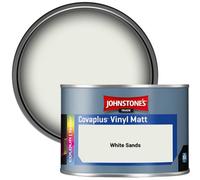 Johnstone's Trade Covaplus Vinyl Matt Walls & Ceilings Emulsion Paint White Sands 350Ml Tester Pot