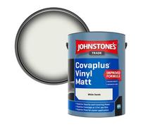 Johnstone's Trade Covaplus Vinyl Matt Walls & Ceilings Emulsion Paint White Sands 5L
