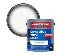 Johnstone's Trade Covaplus Vinyl Matt Walls & Ceilings Emulsion Paint (Wn.01.84 Equivalent) 2.5L
