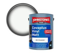 Johnstone's Trade Covaplus Vinyl Matt Walls & Ceilings Emulsion Paint (Wn.01.84 Equivalent) 5L